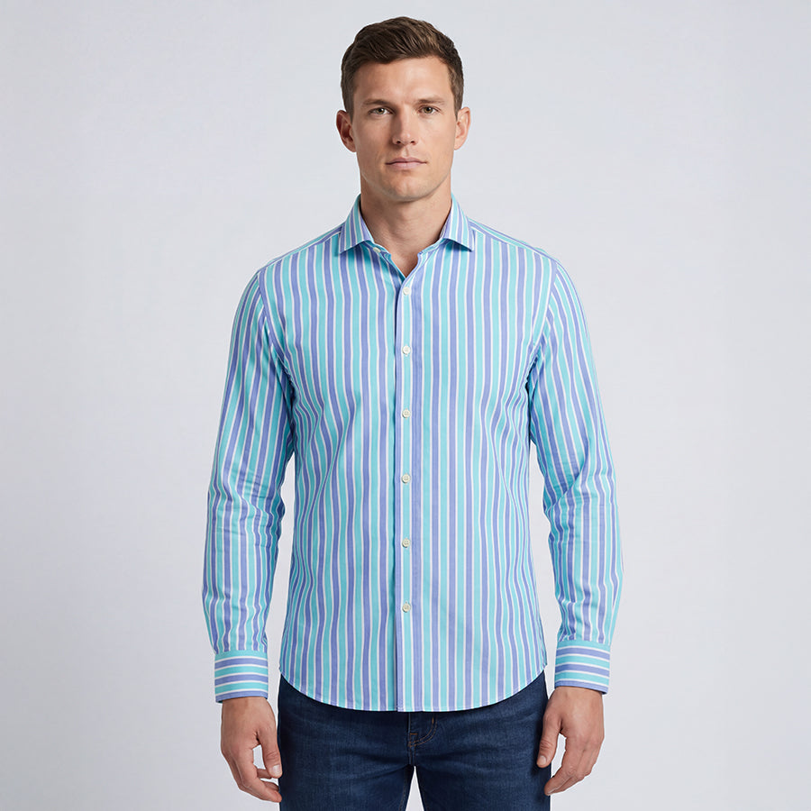 Cortland Light Blue Stripe – Jeremy Argyle