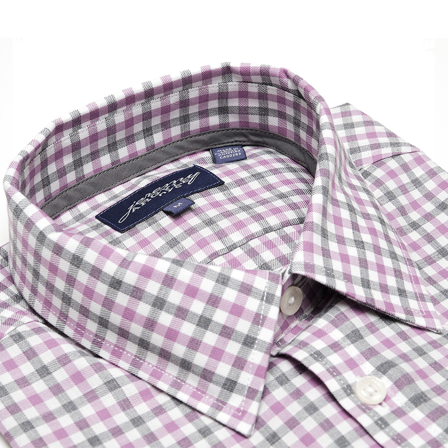 Brickell Purple and Gray Check – Jeremy Argyle