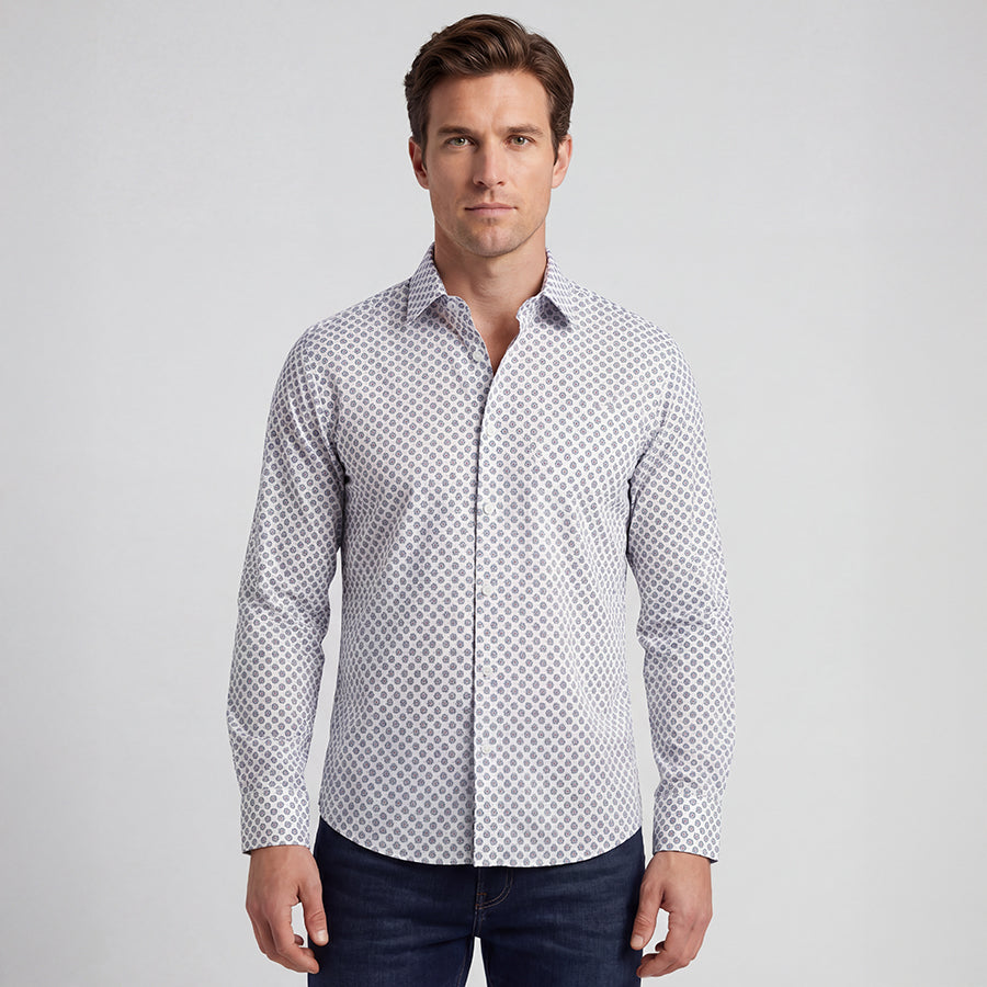 Hinsdale Print Shirt