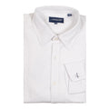 White 4-Way Stretch Shirt - Fitted Cut