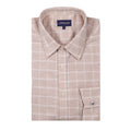 Oatmeal Grid Check Shirt