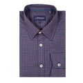 Navy Graph Check Shirt