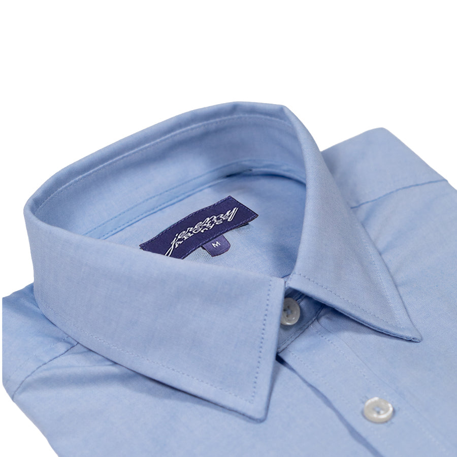 Light Blue Poplin Shirt