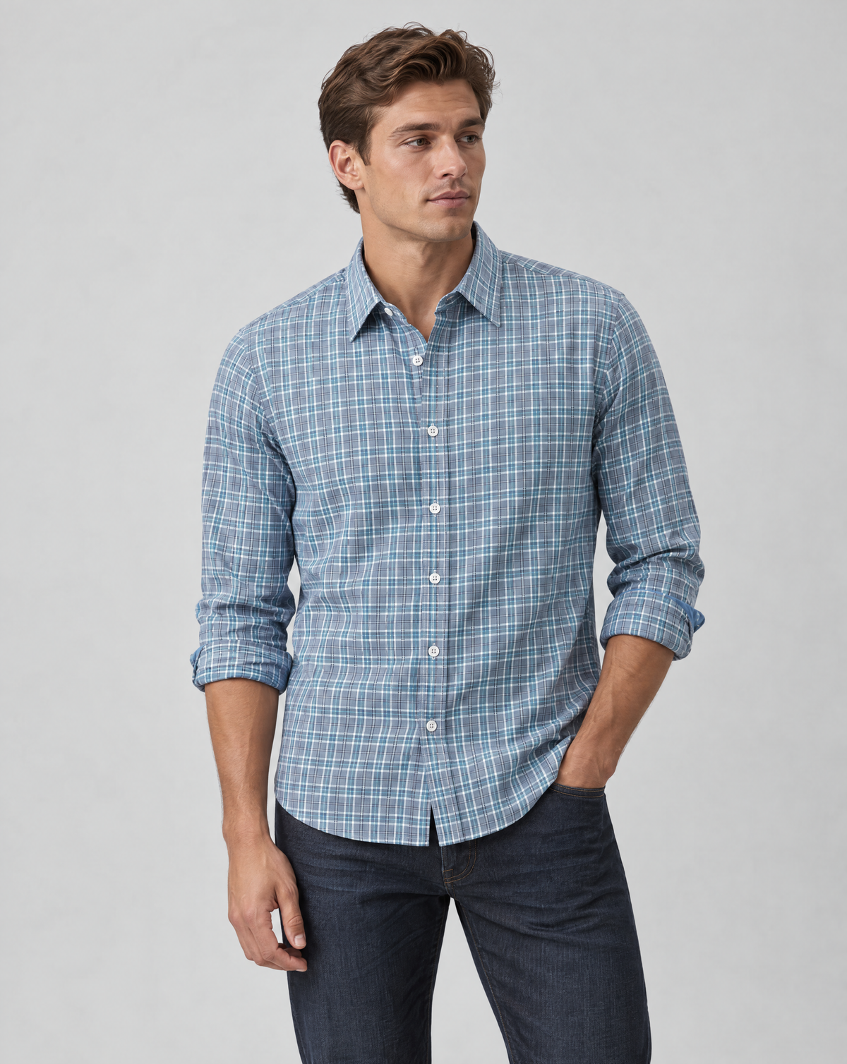 Thompson Blue Plaid