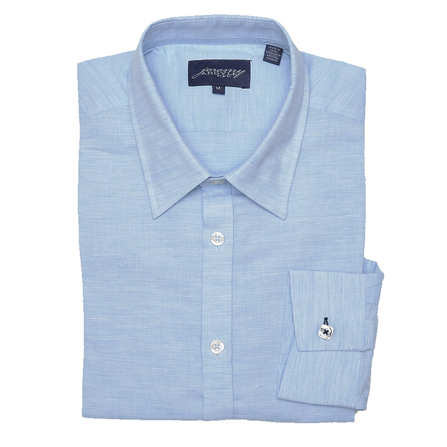 Cooper Heather Blue Button Down