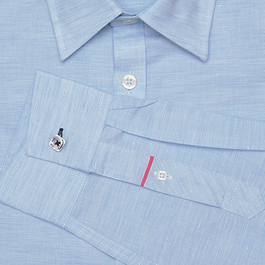 Cooper Heather Blue Button Down