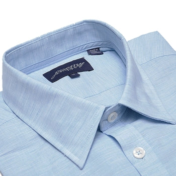 Cooper Heather Blue Button Down