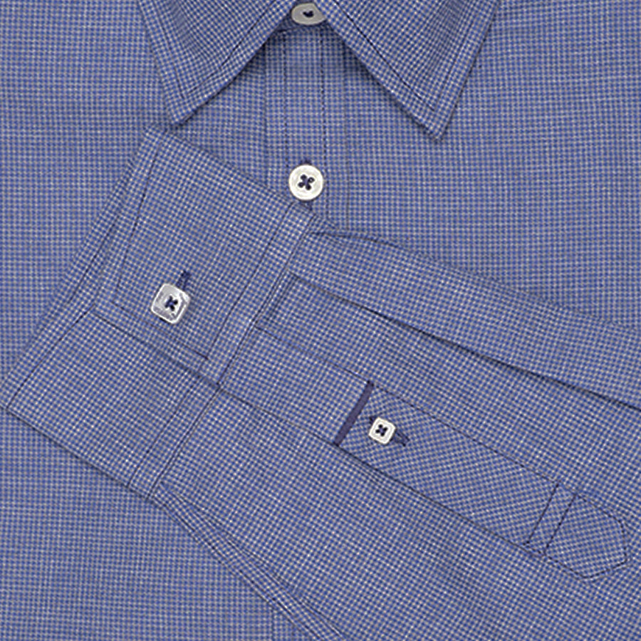 Lakewood Navy Micro Check
