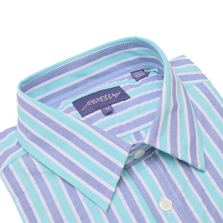 Cortland Light Blue Stripe