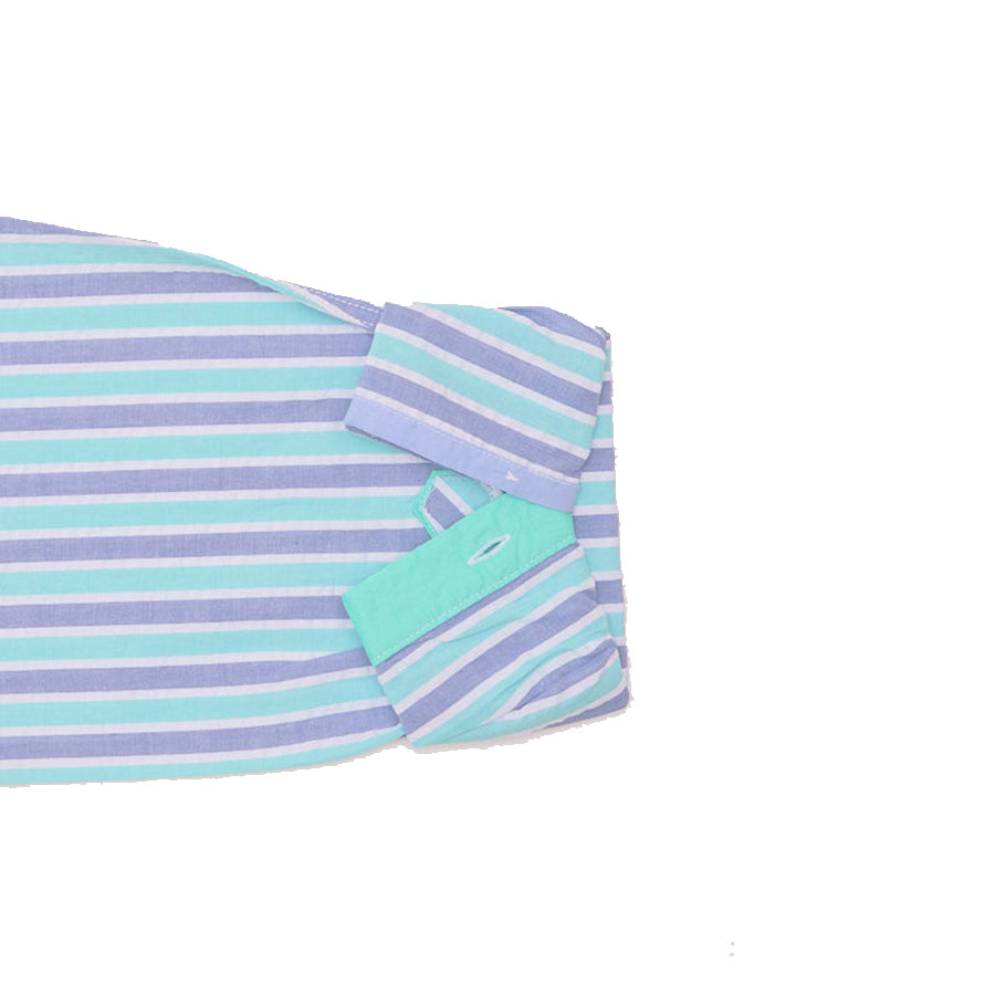 Cortland Light Blue Stripe