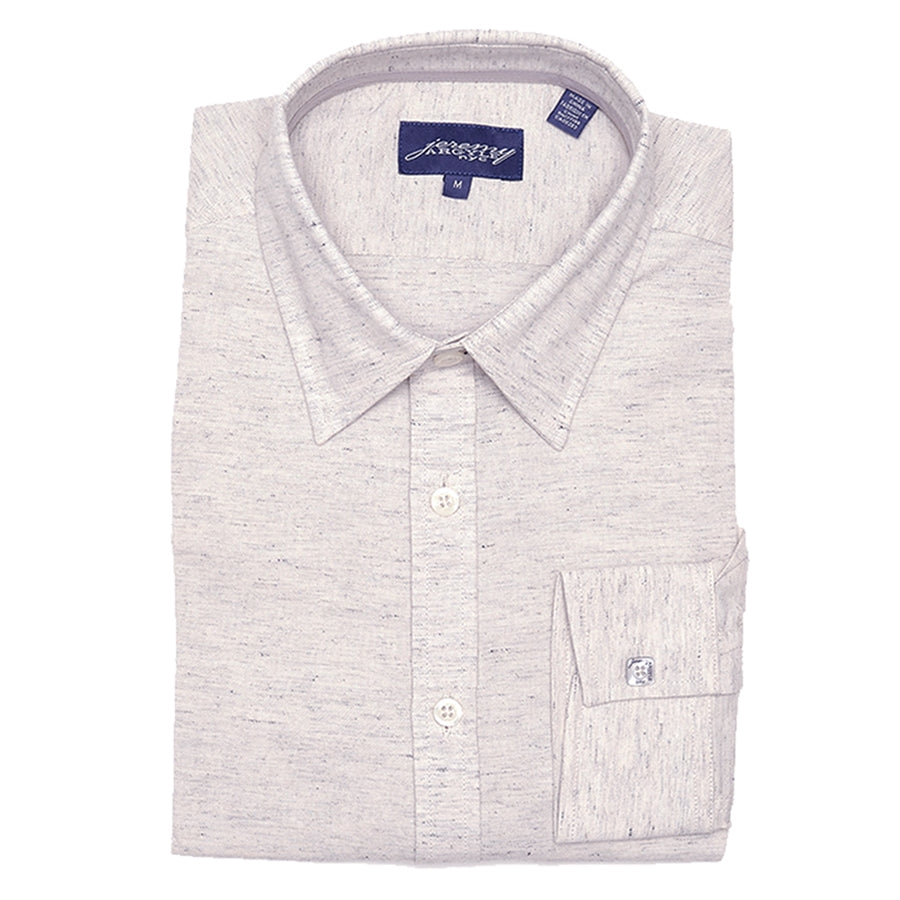 Chelsea Melange Gray Button Down