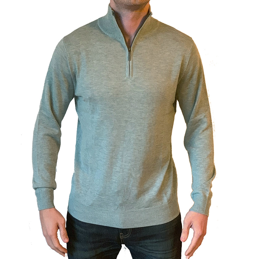 Pistachio Lightweight Half Zip