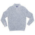 Heather Gray Waffle Stitch Mock Neck