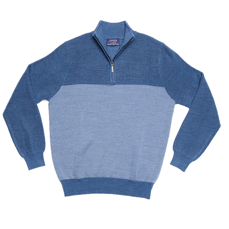 Medium Blue Heather Sweater