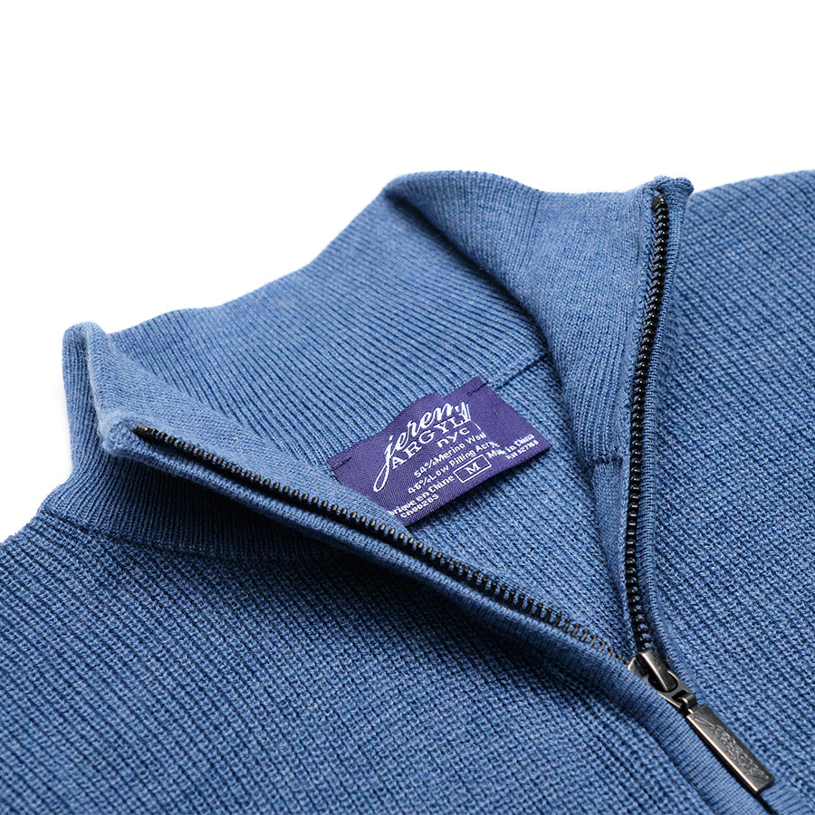 Medium Blue Heather Sweater