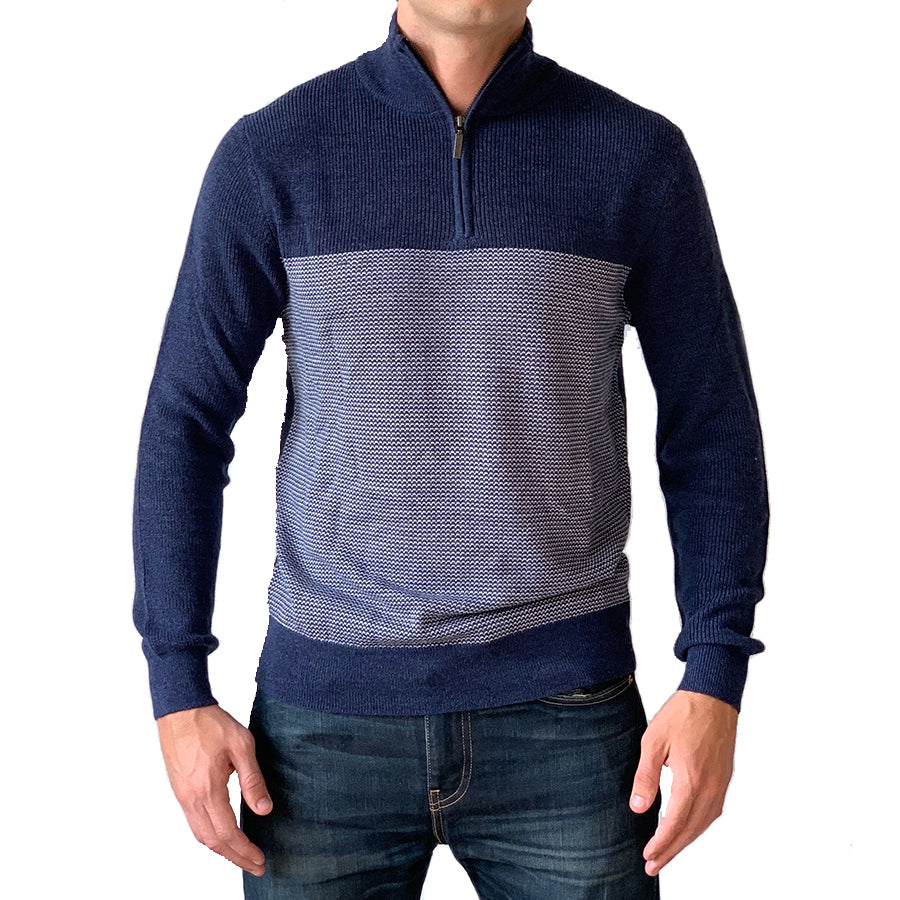 Navy Heather Sweater